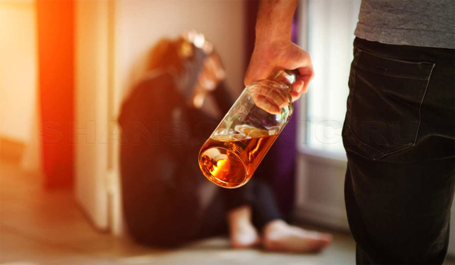 Домашнее насилие из-за бытового пьянства