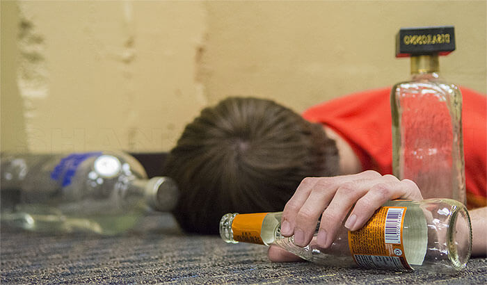 Как распознать острое отравление спиртным?